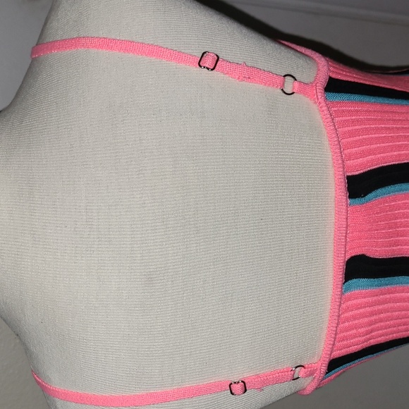 AWESOME USA dress/ size M/ bright pink color/ - Picture 4 of 8